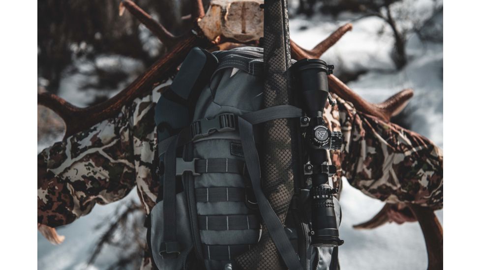 NightForce NX8 Rifle Scope, 2.5-20x50mm, First Focal Plane, .250 MOA, MOAR Reticle, Black, C622