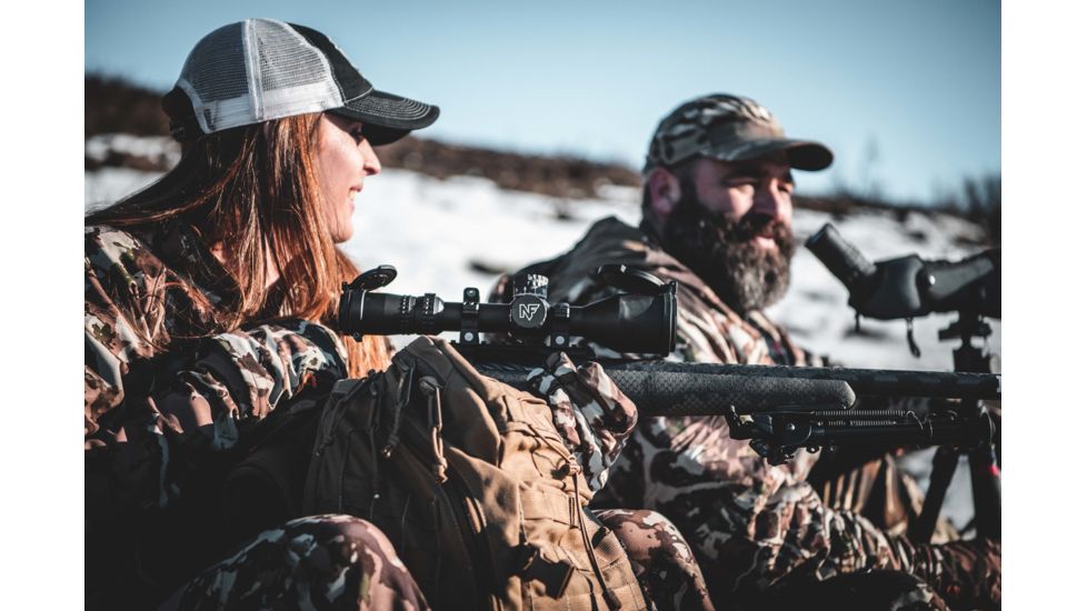 NightForce NX8 Rifle Scope, 2.5-20x50mm, First Focal Plane, .250 MOA, MOAR Reticle, Black, C622