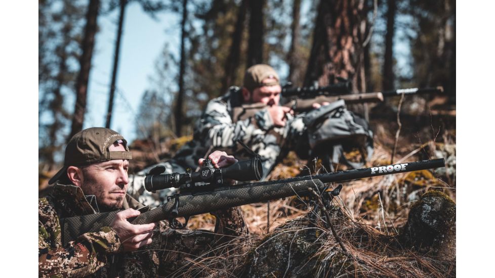 NightForce NX8 Rifle Scope, 2.5-20x50mm, First Focal Plane, .250 MOA, MOAR Reticle, Black, C622