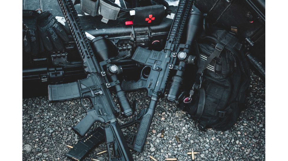 NightForce NX8 Rifle Scope, 2.5-20x50mm, First Focal Plane, .250 MOA, MOAR Reticle, Black, C622