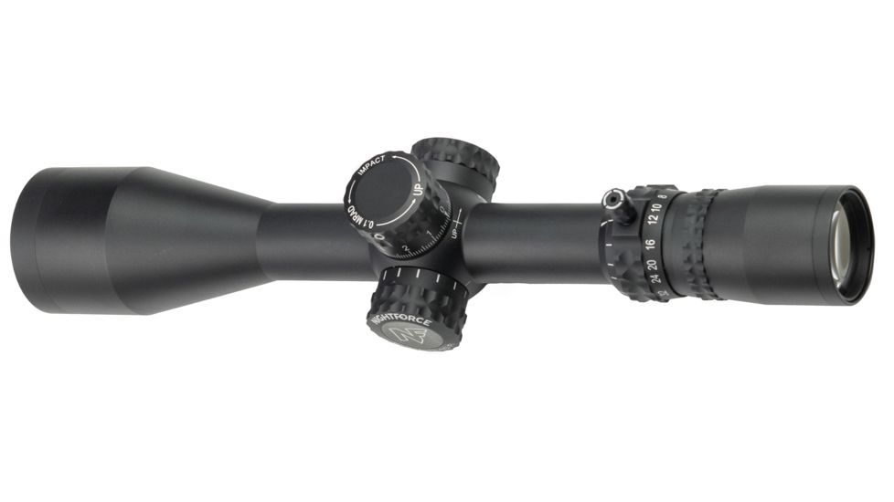 NightForce NX8 Rifle Scope, 4-32X50mm, 30mm Tube, First Focal Plane, F1, ZeroStop, .1 Mil-Radian, DigIllum, PTL, Mil-XT Reticle, C634