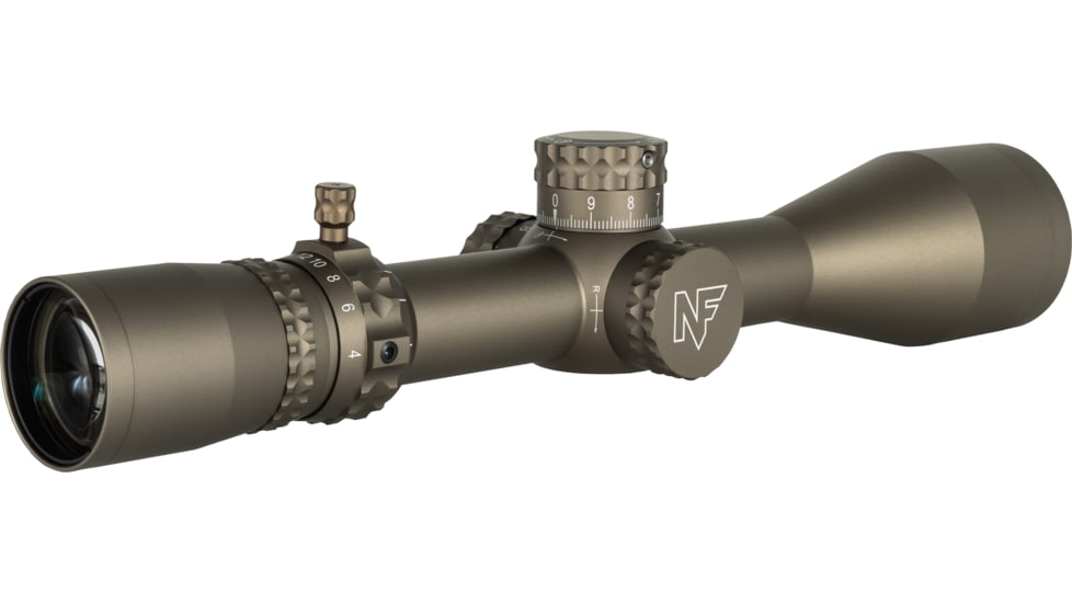 NightForce NX8 ZeroStop Rifle Scope, 4-32mm, 50mm Tube, MIL-XT Reticle, Dark Earth, C667