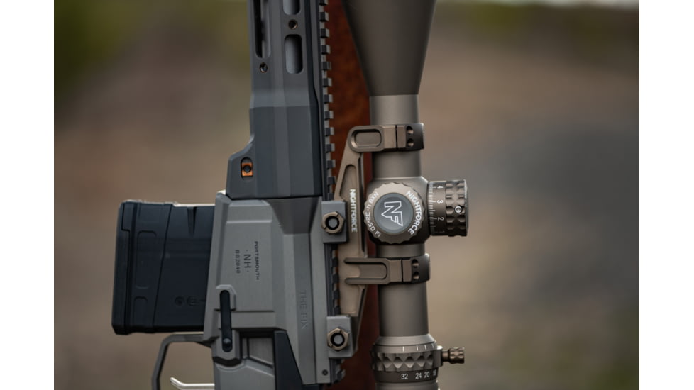 NightForce NX8 ZeroStop Rifle Scope, 4-32mm, 50mm Tube, MIL-XT Reticle, Dark Earth, C667