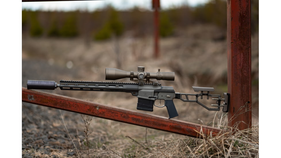 NightForce NX8 ZeroStop Rifle Scope, 4-32mm, 50mm Tube, MIL-XT Reticle, Dark Earth, C667