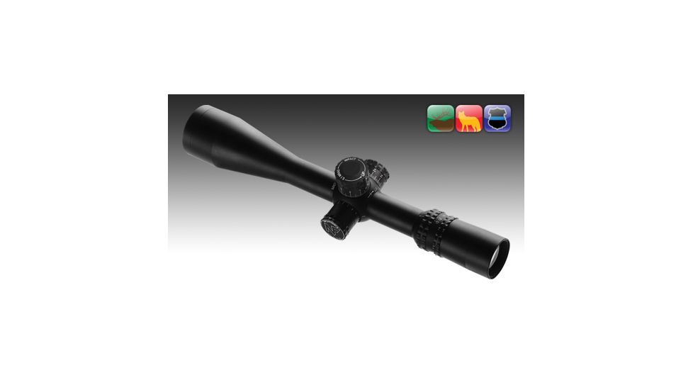 Nightforce NXS - 3.5-15x50mmF1 - ZeroStop - .1 Mil-Radian - H59 (non Illuminated), Black, 30 mm C442