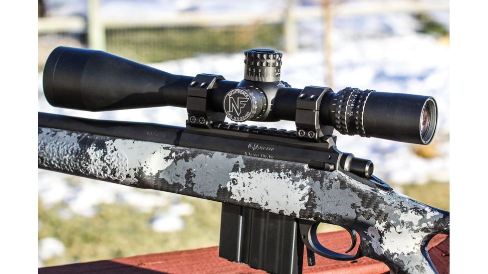 NightForce NXS 5.5-22x50mm Rifle Scope, .250 MOA, UHV.5 Reticle C373