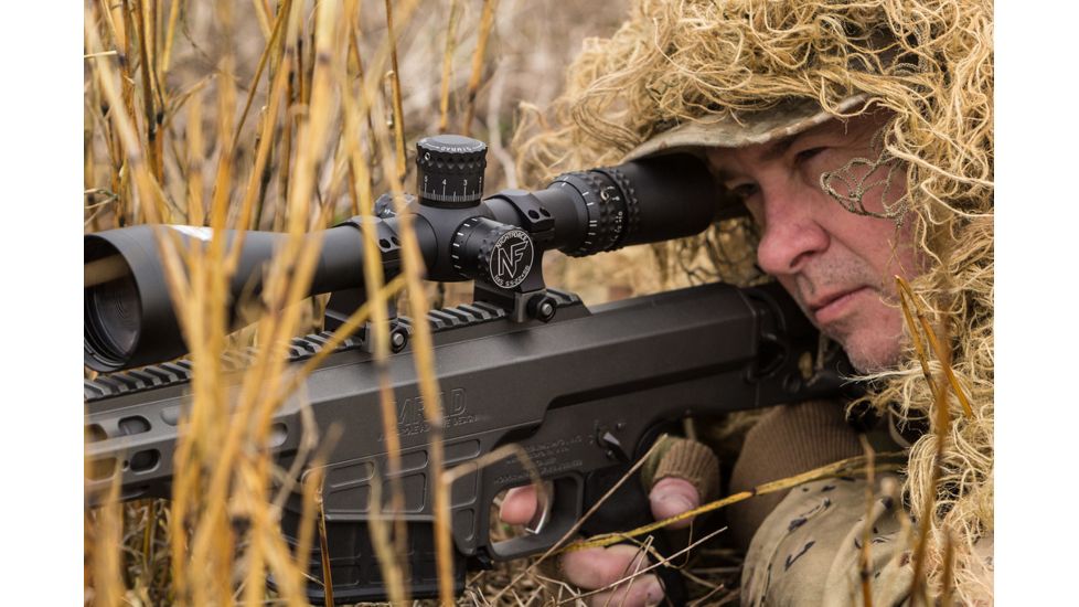 NightForce NXS 5.5-22x56 w/ NP-2DD and .10 Mil-Radian ZS - Hi-Speed