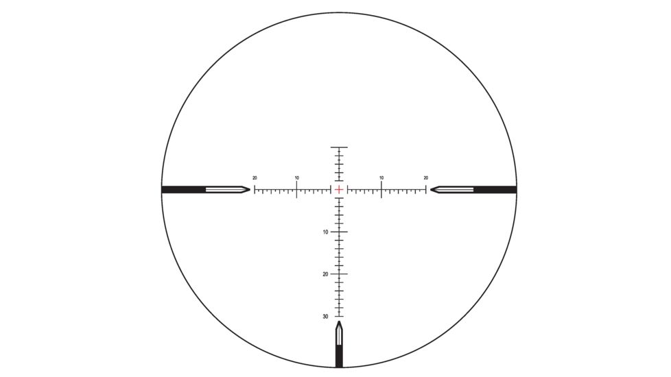 NightForce SHV 3-10x42mm .250MOA Rifle Scope, Illuminated MOAR, Black C610