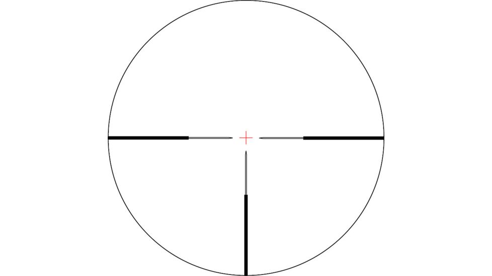NightForce SHV 4-14x56 .250 MOA 30mm Rifle Scope, Black, IHR Center Illumintation Only Reticle C521