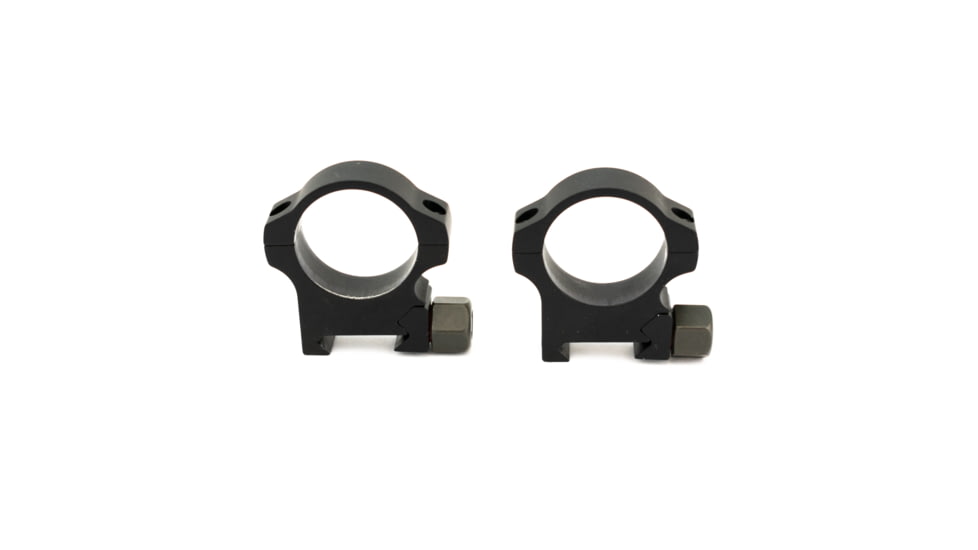 NightForce Standard Duty Rifle Scope Ring Set, Black, 30mm,1.0in,Medium A417