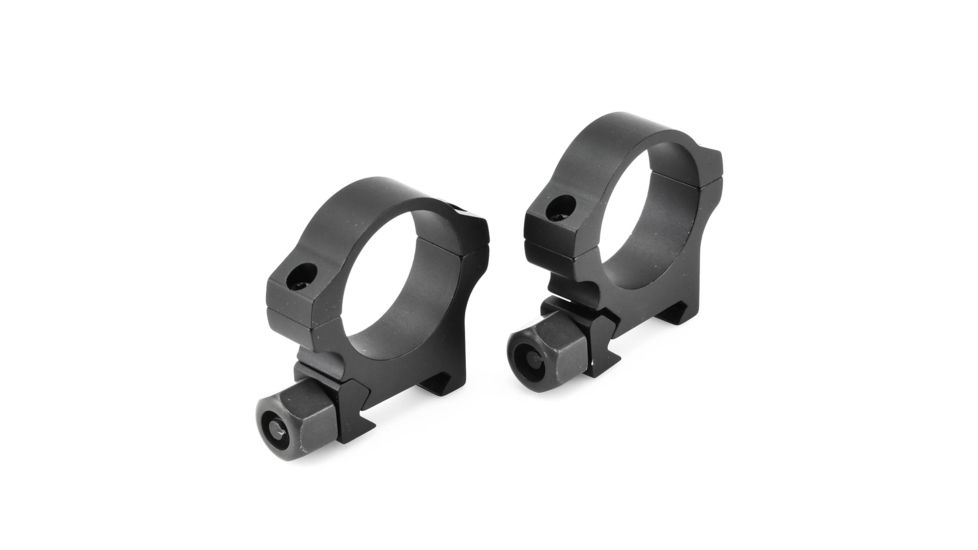 NightForce Standard Duty Rifle Scope Ring Set,Black,30mm,.9in,Low A416
