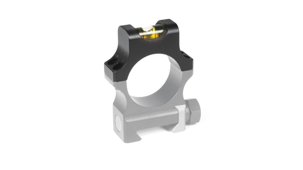 NightForce Top Half of Ring w/Level, Black, 30 mm, 4 Screw, A128