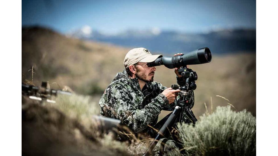 NightForce TS-82 Spotting Scope in Use