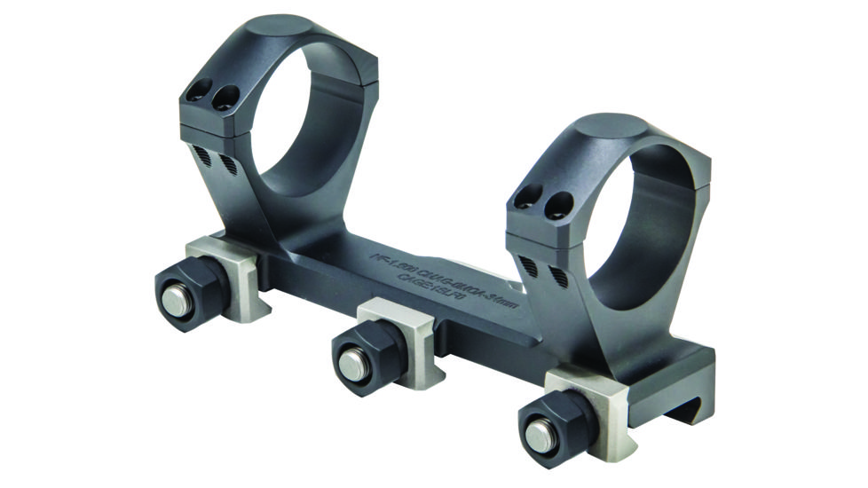 NightForce XTREME Duty Ultralite, 1pc Compact Mag Mount,Black,1.5in,0 MOA,34mm A361