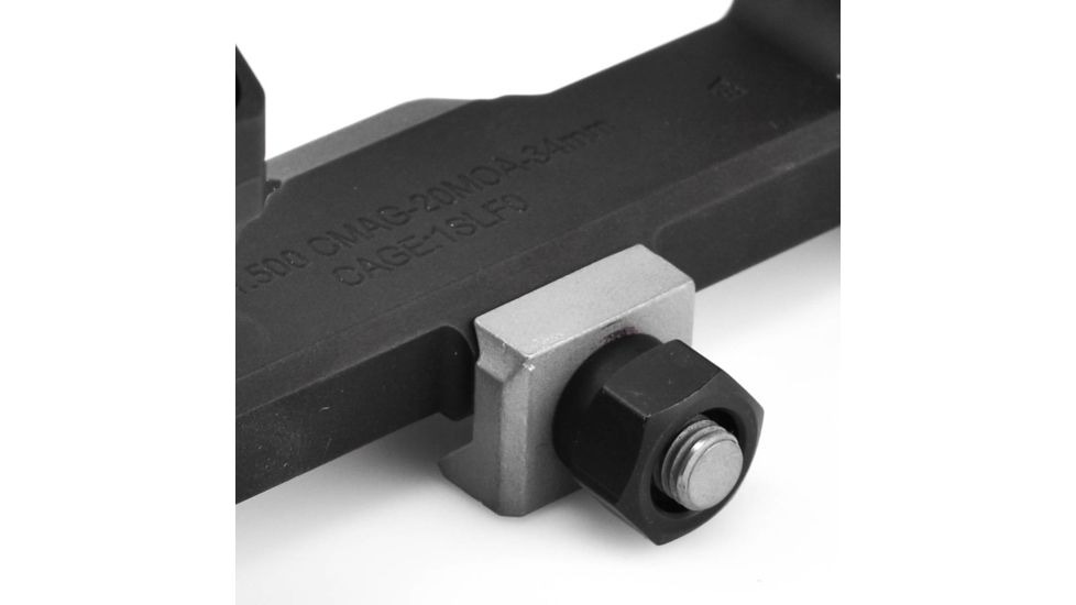 NightForce XTREME Duty Ultralite, 1pc Compact Mag Mount, Black, 1.5in,20 MOA,34mm A362