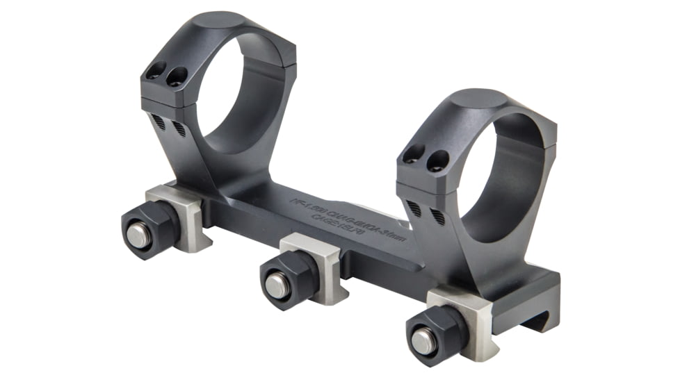 NightForce XTREME Duty Ultralite One-Piece Compact Mag Mount, Black, 1.5in, 20 MOA, 34mm, Full-Size, A362