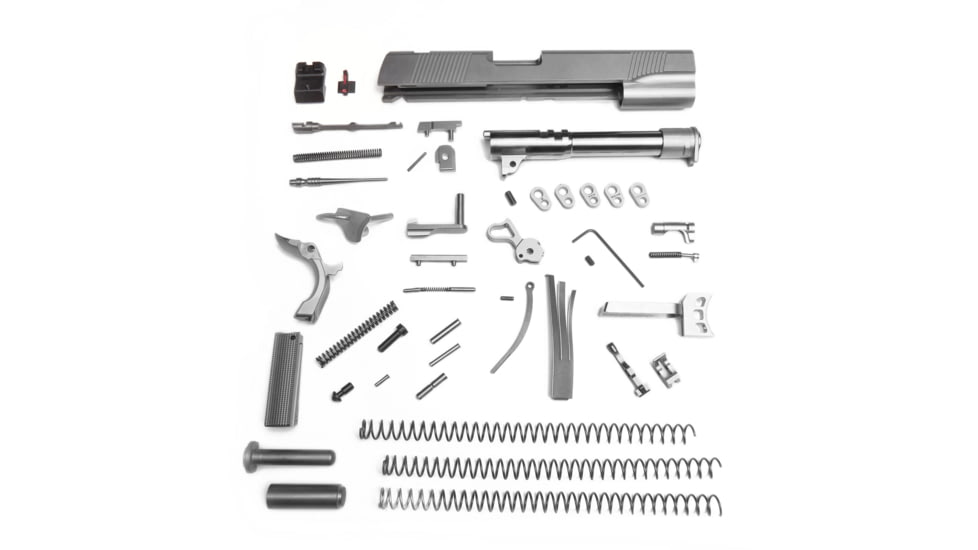 Nighthawk Custom 1911 Pistol, .45 ACP, Government, Stainless, Fully Machined, KT01500