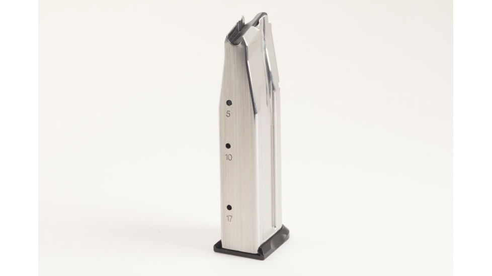 Nighthawk Custom Double Stack w/ Moon Hawk Logo Pistol Magazine, 1911, 9mm, 17 Rounds, Black, MG0070-AB-17RD