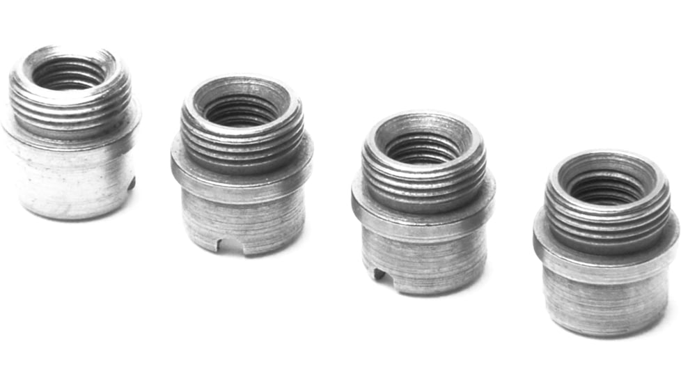 Nighthawk Custom Grip Screw Bushings, Stainless, Set of 4, Fully Machined, SP0160
