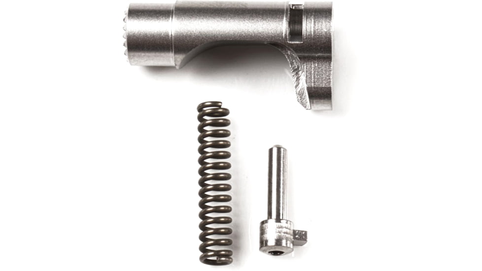 Nighthawk Custom Mag Catch Lock and Spring, Drop-In, Stainless, Hex Head, Fully Machined Steel, SDP1021