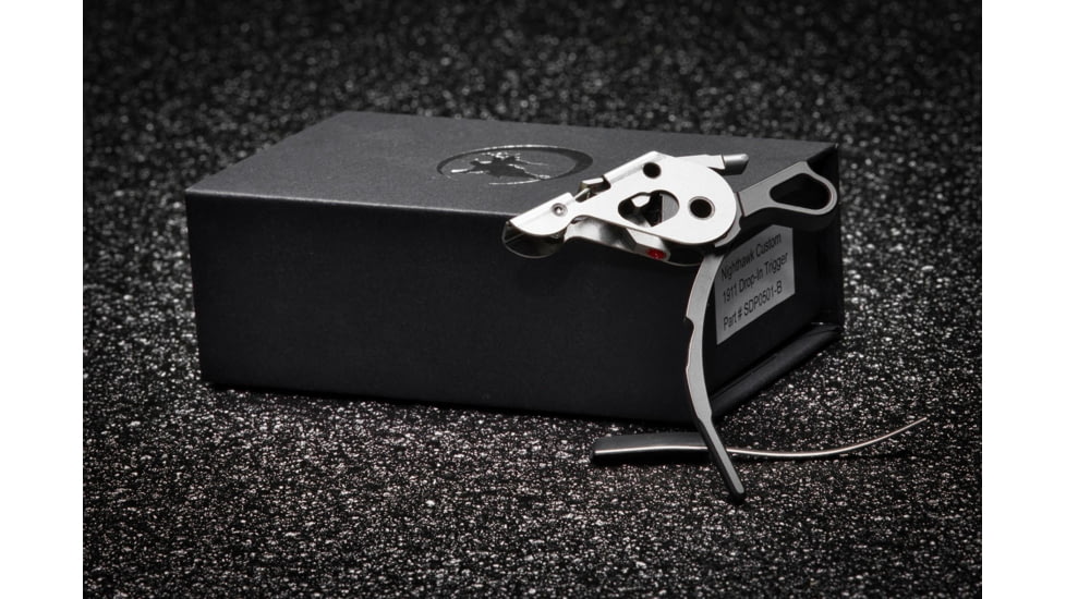 Nighthawk Custom Trigger, Drop-In Unit for 1911, Stainless Hammer, SDP0500