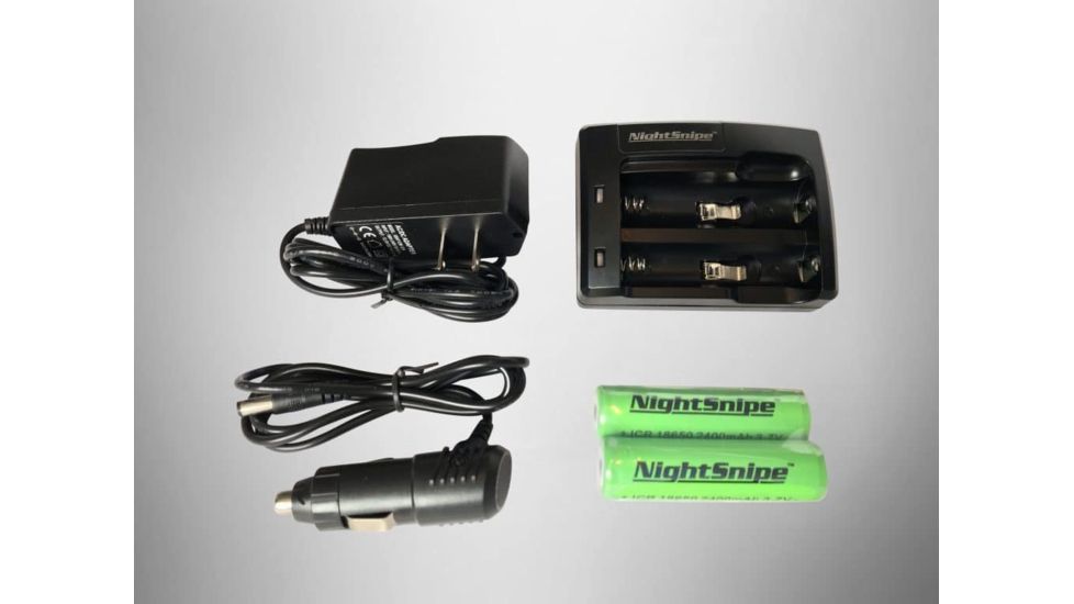 NightSnipe Class-1 Razorback Archery Adjustable Beam Hunting Light Kit, Green, C1B-G-8138