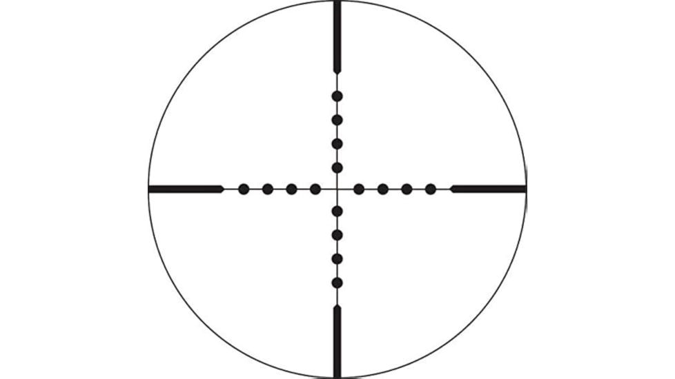 NightStar 1-6x24mm 30mm Tube Rifle Scope, First Focal Plane, Illuminated Reticle, Black, NS11038F2