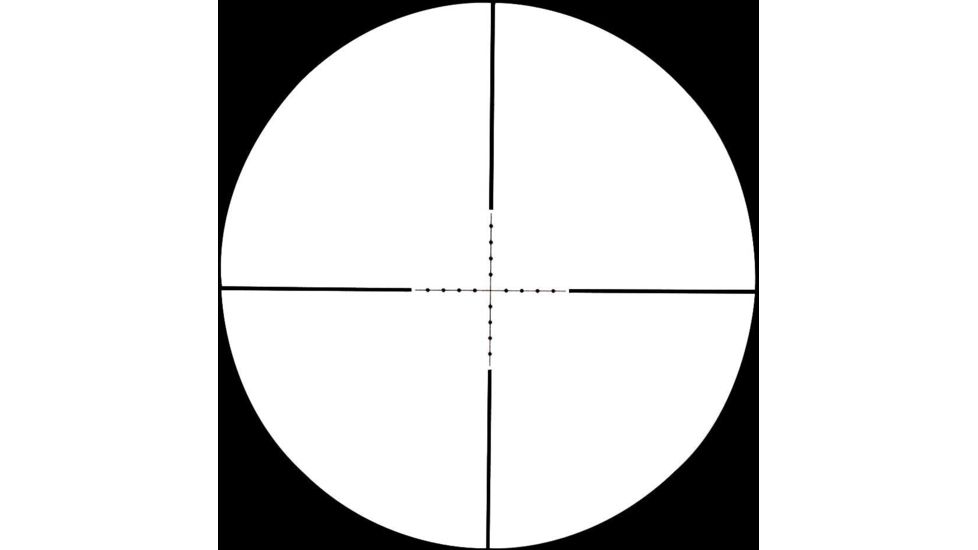 NightStar 2.5-35x56mm SFIR Rifle Scope - Mil Dot, Black, NS253556