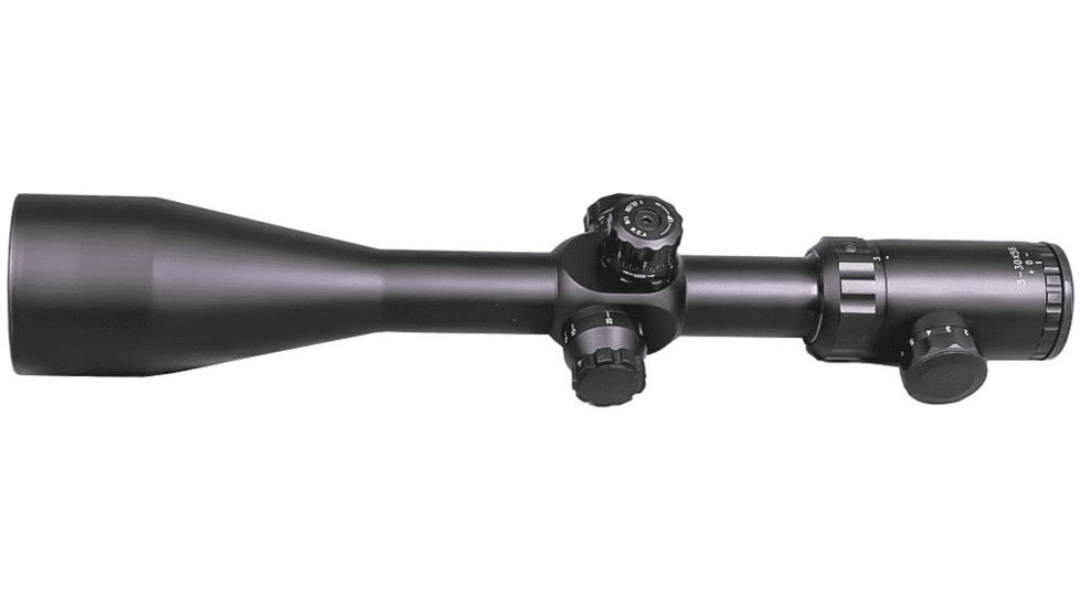 NightStar 3-30x56SFIR 30mm Tube Rifle Scope, Second Focal Plane, Illuminated Reticle, Black, NS11211