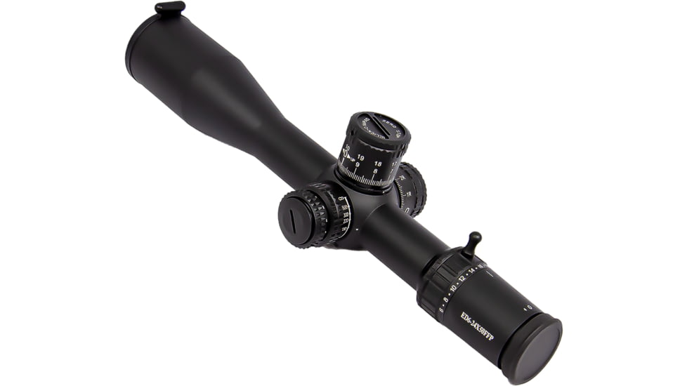 NightStar 6-24x50mm 34mm Tube Rifle Scope, Fist Focal Plane, MRAD Reticle, Black, NS11218