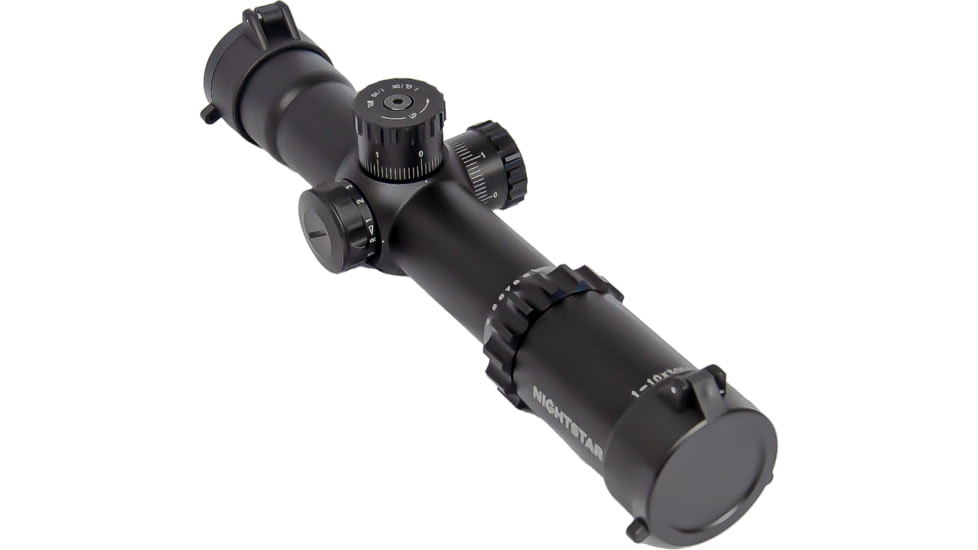NightStar EDIRF 1-10x30mm Rifle Scope, 35mm Tube, First Focal Plane, Black, Illuminated Reticle, MOA, NS11206
