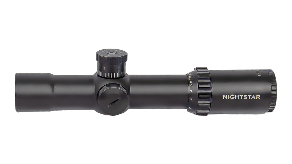 NightStar EDIRF 1-10x30mm Rifle Scope, 35mm Tube, First Focal Plane, Black, Illuminated Reticle, MOA, NS11206