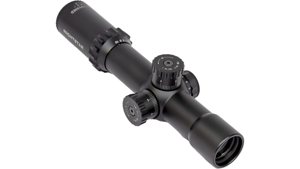 NightStar EDIRF 1-10x30mm Rifle Scope, 35mm Tube, First Focal Plane, Black, Illuminated Reticle, MOA, NS11206