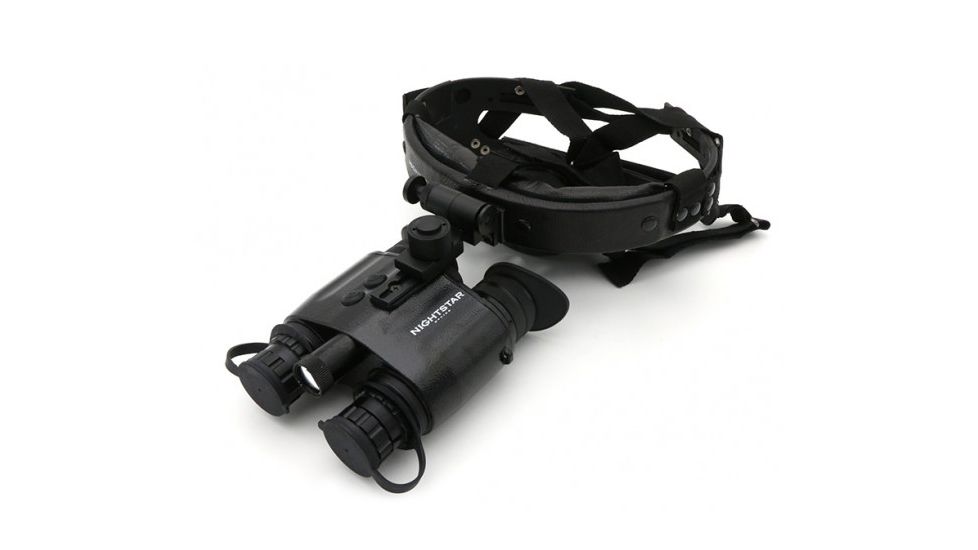 NightStar 1x20mm Head Mounted Night Vision Binoculars, w/ IR Illum., NS42120C