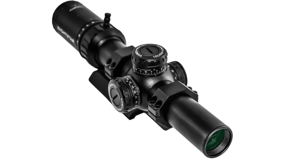 NightStar 1-10x24mm LPVO 30mm Tube Riflescope, First Focal Plane Scope w/Bipod Combo