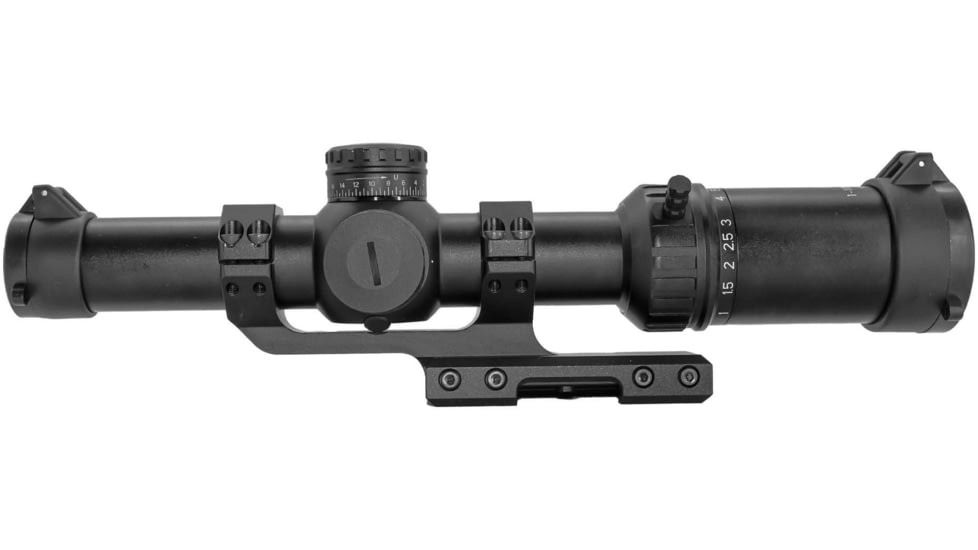 NightStar 1-10x24mm LPVO 30mm Tube Riflescope, First Focal Plane Scope w/Bipod Combo