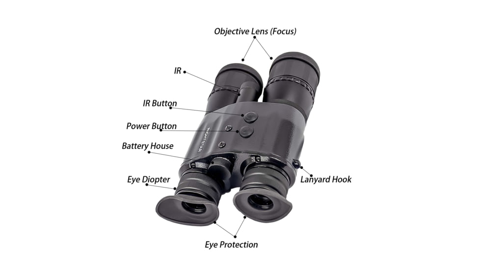 NightStar 2x42mm Night Vision Binocular