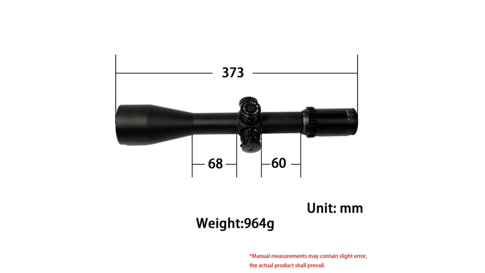 NightStar 3-30x56mm 35mm Tube Riflescope, First Focal Plane