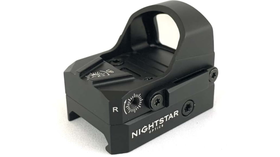 NightStar PR22 Waterproof Long Life Battery Red Dot, Black, NS15248