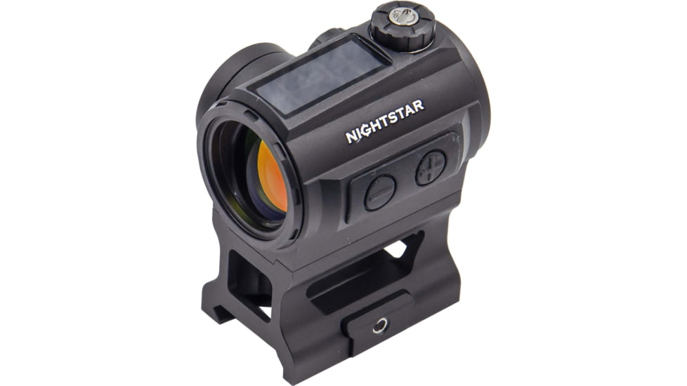 NightStar PT23MS Ultra Short Solar Reflex Red Dot Sight, 1x23mm, 3 MOA, Black, PT23MS