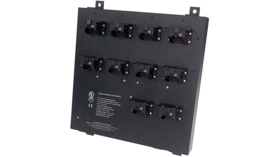 Nightstick Cap Lamp 10 Bank Charging Station - 5560-CHGR10