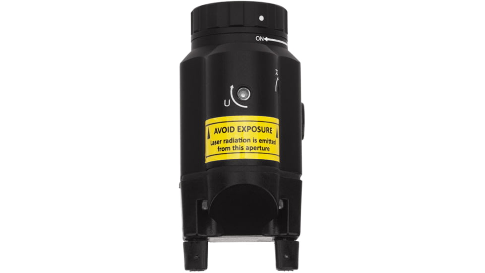 Nightstick Compact Tactical Weapon-Mounted LED Light w/Green Laser, 550 Lumens, Black, TCM-550XL-GL