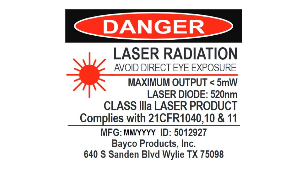 Nightstick Compact Tactical Weapon-Mounted LED Light w/Green Laser, 550 Lumens, Black, TCM-550XL-GL