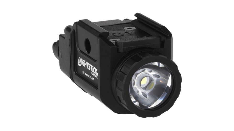 Nightstick Compact Tactical Weapon-Mounted Light, CR123, Black, TCM-550XL