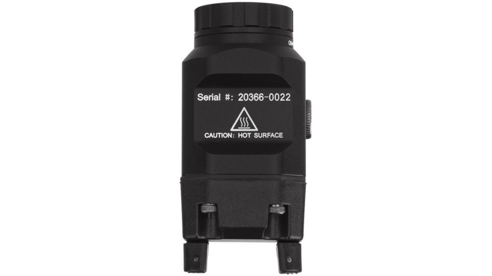 Nightstick Compact Mounted Tactical Weapon Light w/Strobe, 550 Lumens, Black, TCM-550XLS