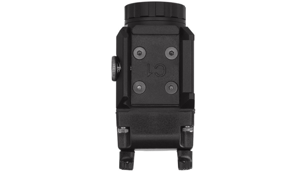 Nightstick Compact Mounted Tactical Weapon Light w/Strobe, 550 Lumens, Black, TCM-550XLS