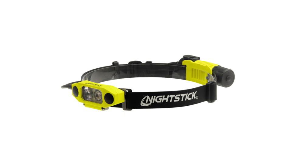 Nightstick Dicata ATEX Intrinsically Safe Rechargeable Dual-Light LED Headlamp, Integrated Li-ion, White, 275 Lumens, XPR-5562GX