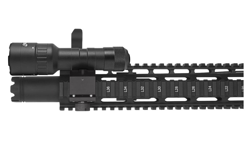 Nightstick Dual Beam Weapon Lighting System, Black - LGL-180-IR