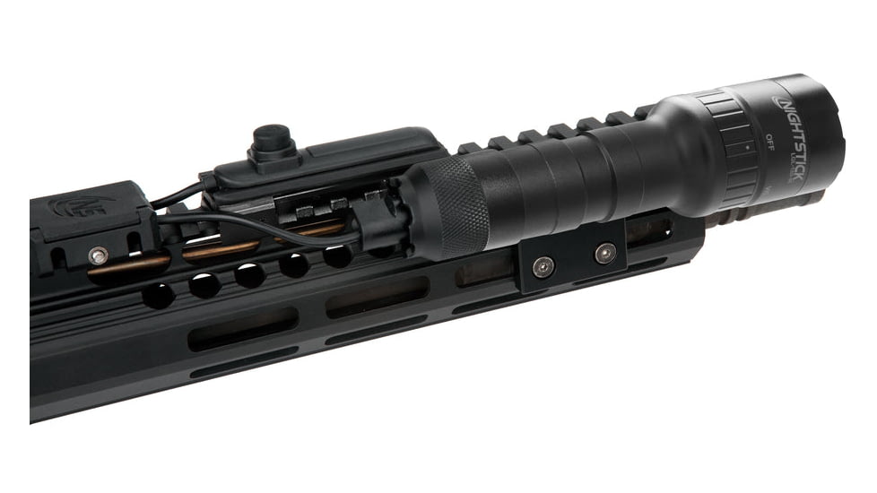 Nightstick Dual Beam Weapon Lighting System, Black - LGL-180-IR