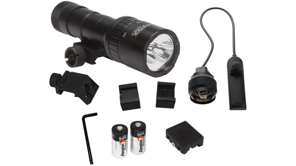 Nightstick Dual Beam Weapon Lighting System, Black - LGL-180-IR
